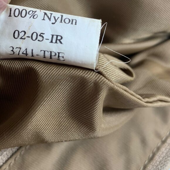 Beautiful The SAK Brown Nylon Crochet Slouchy Shoulder Bag Leather Strap/Trim - Picture 15 of 16